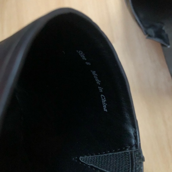 NWOB Dolce Vita Black Espadrille Rope Slide Heeled Sandals Size 8 Chunky heel - Picture 6 of 9